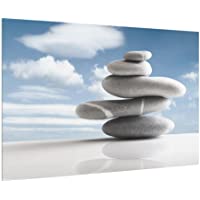 Bilderwelten Panel antisalpicaduras de Cristal - In Balance - Horizontal 2:3- Panel antisalpicaduras Panel de Vidrio…